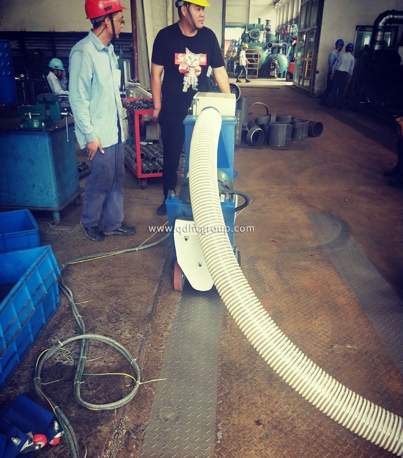 移動拋丸機(jī)鋼板除銹 移動拋丸機(jī)鋼板除銹