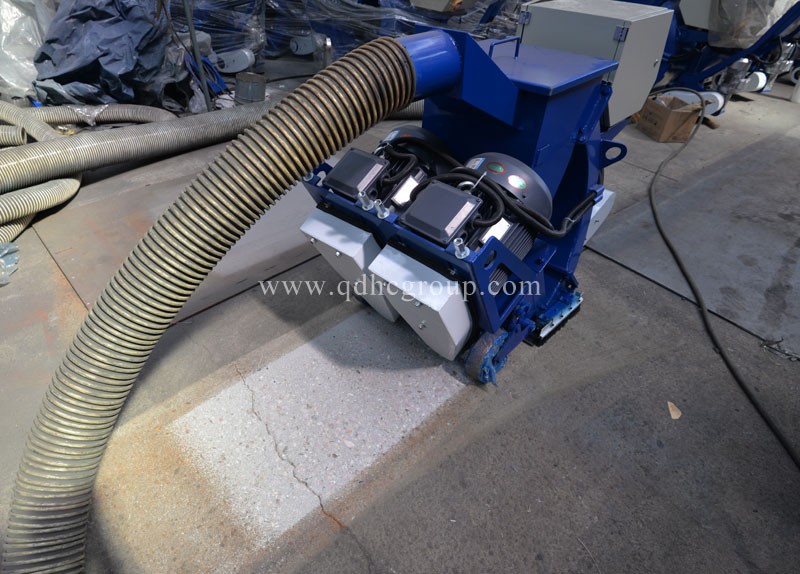 橋面拋丸機(jī)施工現(xiàn)場(chǎng)