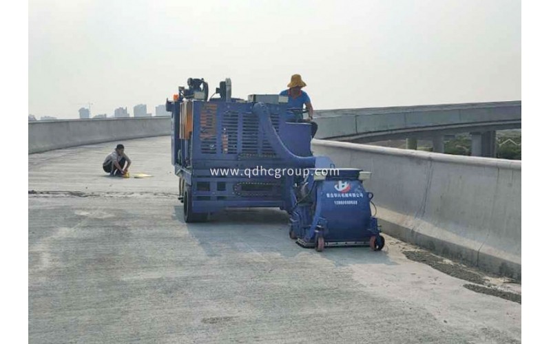 移動拋丸機在橋面施工時需要注意哪幾點問題？