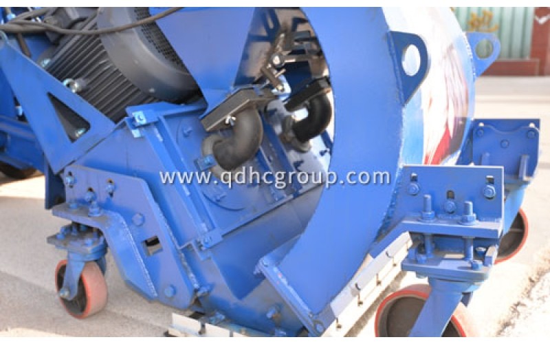 華川移動(dòng)式車載拋丸機(jī)簡介